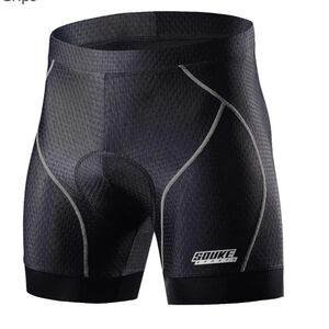 Souke Sports Men's Cycling Underwear Shorts 4D Padded Bike Bicycle MTB Liner
